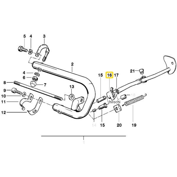 BMW純正 サイドスタンド 46532311720 JP店