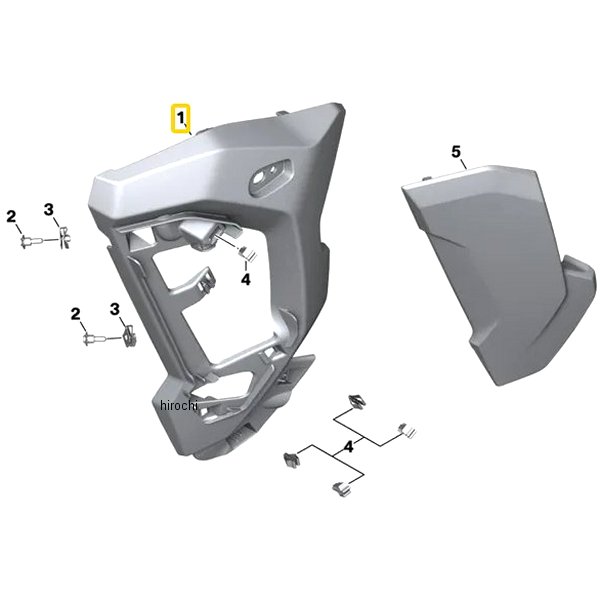 BMW純正 サイド トリム パネル 右下 46638388486 JP店 18,982円