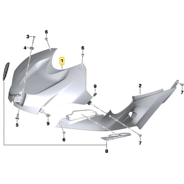 BMW純正 トリム パネル エア ボックス 46638540863 JP店