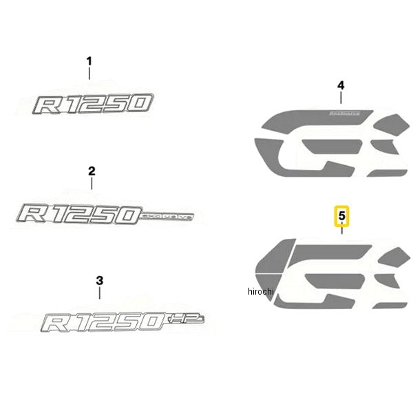 BMW純正 エンブレム RH 51148406700 JP店