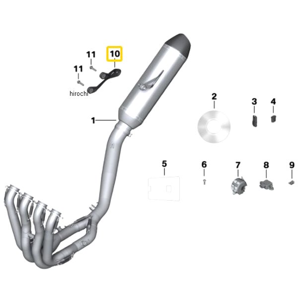 BMW純正 レース ブラケット カーボン 77118554343 JP店