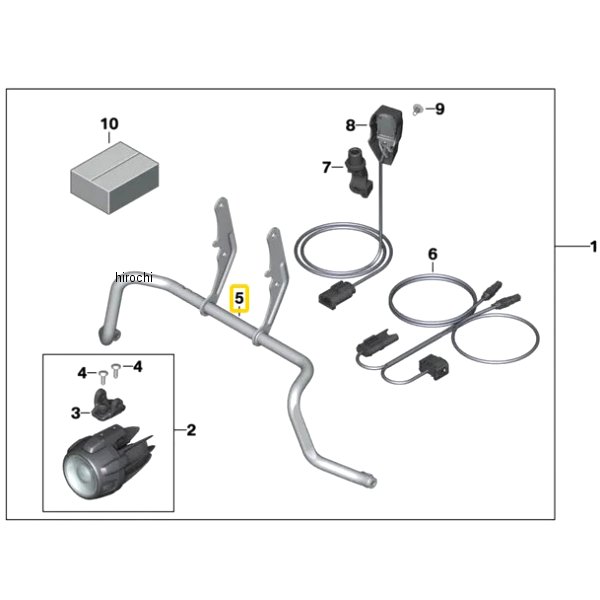 BMW純正 補助前照灯ホルダー 77518524085 JP店
