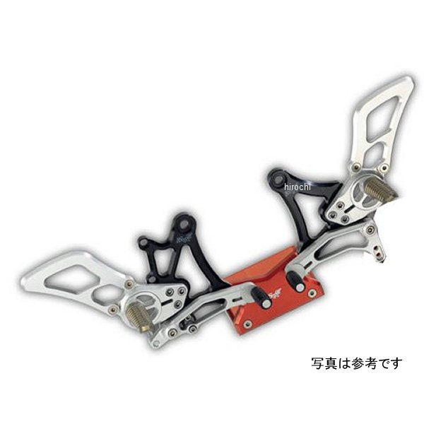ロビーモトエンジニアリング Z1000(03-06) バックステップ NAKED シルバー *タンデム不可 RME-004-K0002A JP店
