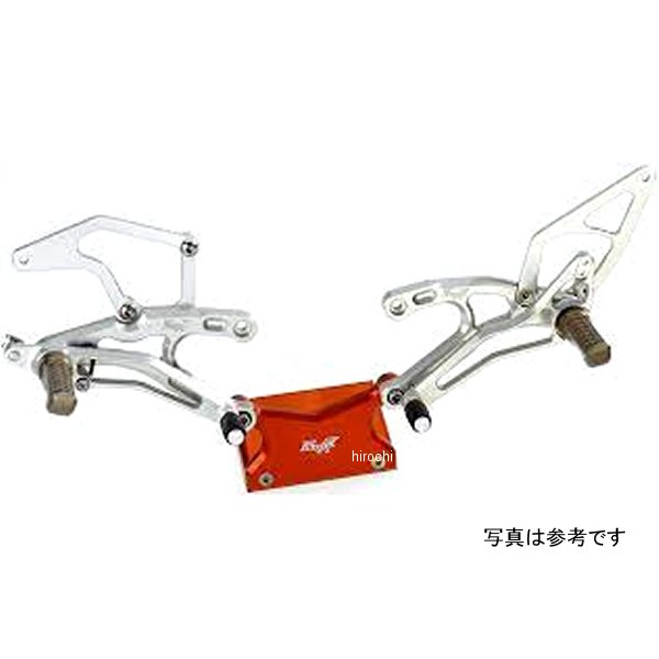 ロビーモトエンジニアリング ストリートトリプル(06-10) バックステップ EVO RC ブラック RME-001-T0004N JP店