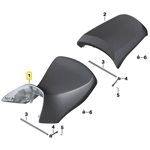 BMW純正 F シート､alu/黒 52537698246 JP店