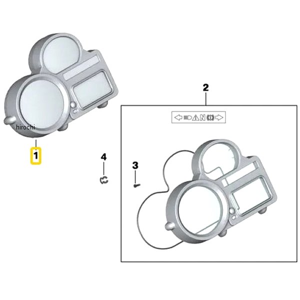 BMW純正 メーター パネル 62117705207 JP店