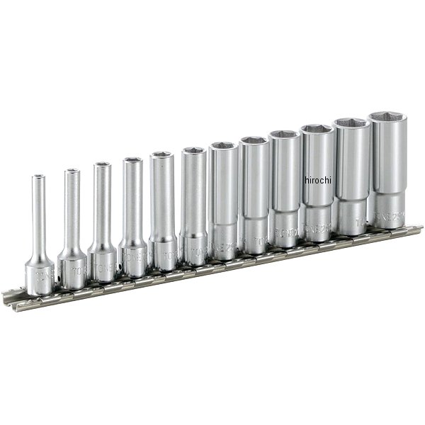 トネ TONE ディープソケットセット(6角・ホルダー付) 差込角 6.35mm (1/4インチ) HSL212 JP店