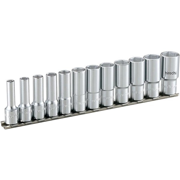 トネ TONE ディープソケットセット(6角・ホルダー付) 差込角 9.5mm (3/8インチ) HSL312 JP店
