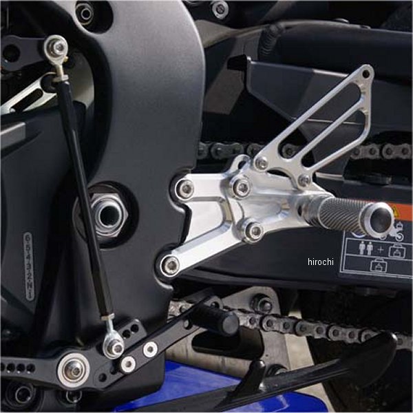 ベビーフェイス BabyFace バックステップキット 09年-15年 CBR1000RR シルバー 002-H015SV JP店｜株式会社ヒロチー商事 店