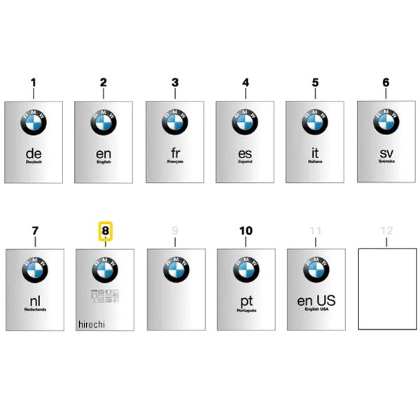 BMW純正 オーナーズ ハンドブック 01408406542 JP店 7,551円