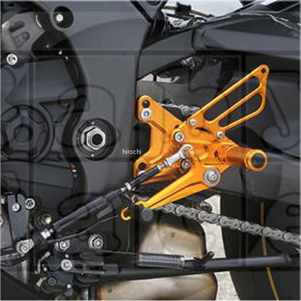 ベビーフェイス BabyFace バックステップキット レースシフト 16年-20年 ZX-10R ゴールド 002-K028GDR JP店