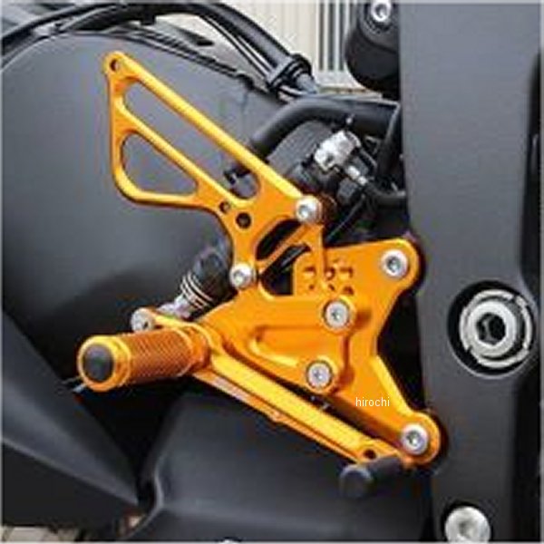 ベビーフェイス BabyFace バックステップキット 19年以降 ZX-6R ゴールド 002-K038GD JP店