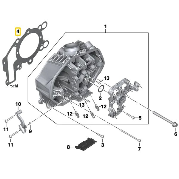 BMW純正 シリンダー ヘッド ガスケット 3 位置 RH 11129457540 JP店