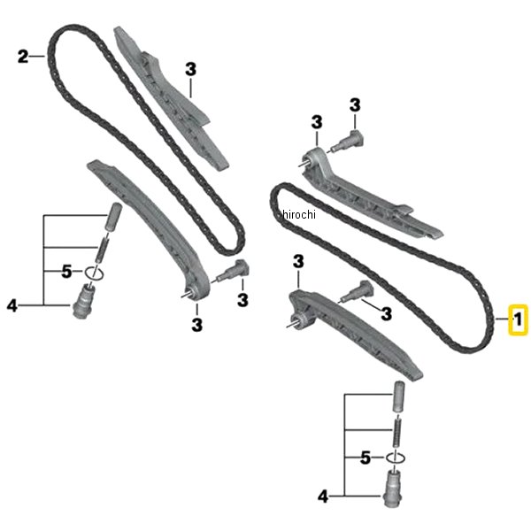 BMW純正 タイミング チェーン LH 11318387997 JP店