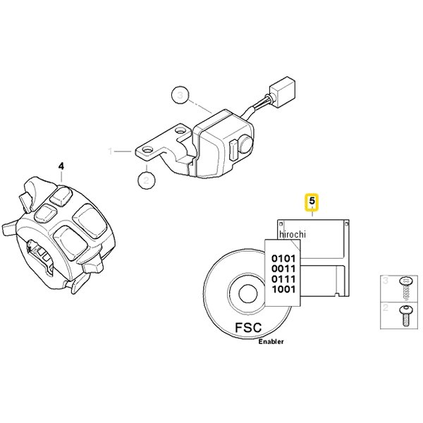BMW純正 リリース コード 後付け ASC 13617728273 JP店