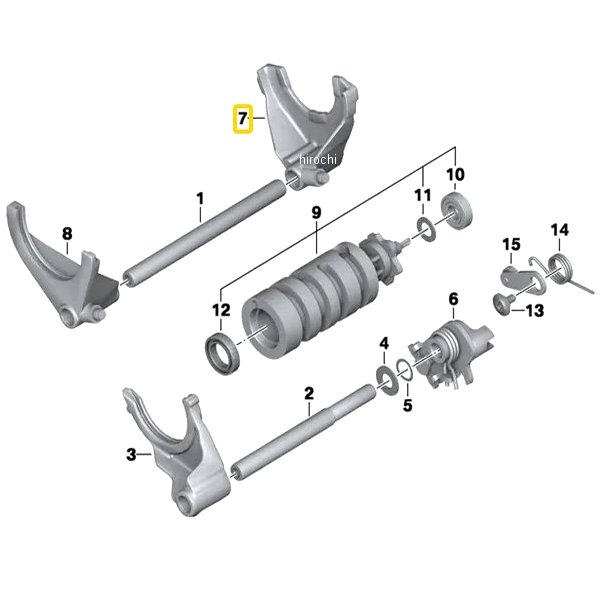 BMW純正 シフト フォーク 2 速/3 速 23008393842 JP店