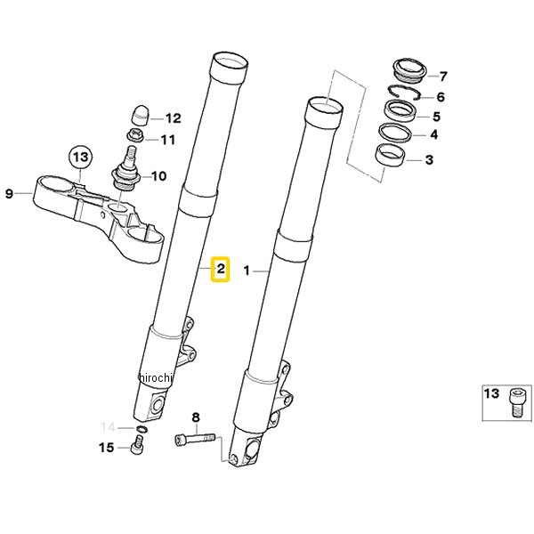 BMW純正 スライド パイプ RH 31427707626 JP店