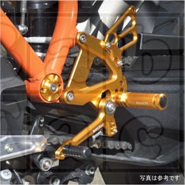 ベビーフェイス BabyFace バックステップキット 20年 KTM 1290スーパーデュークR 黒 002-KT013BK JP店