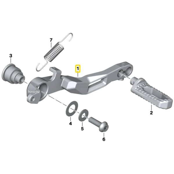 BMW純正 フット ブレーキ レバー フライス加工 35218405785 JP店