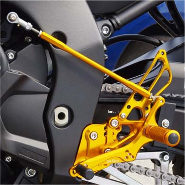 ベビーフェイス BabyFace バックステップキット レースシフト 06年以降 FZ1、FZ8 ゴールド 002-Y011GDR JP店