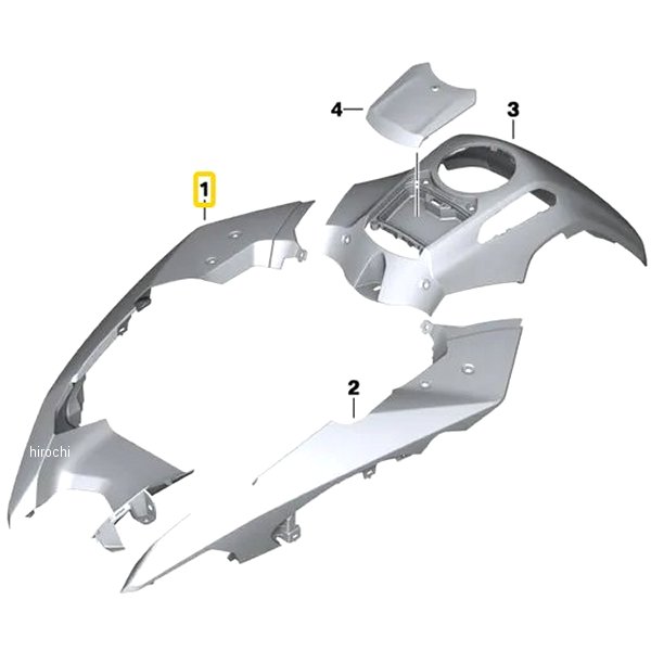 BMW純正 F ホイール カバー アッパー RH 46617723820 JP店