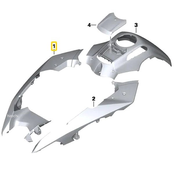 BMW純正 F ホイール カバー アッパー RH 46618560466 JP店