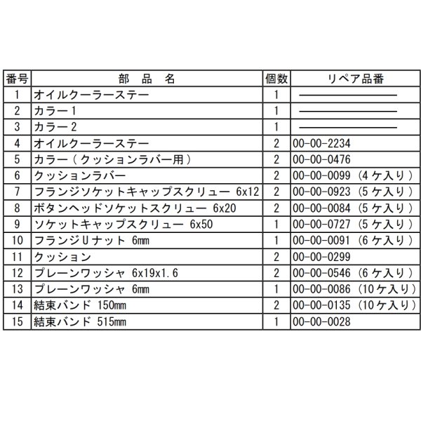 07-07-0358SP武川オイルクーラーステーセットモンキー12507-07-0426JP店