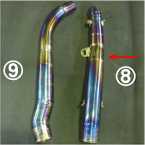 ビート BEET テールパイプ チタン(T2)R 16ZX14R 8106-KD3-02 JP店