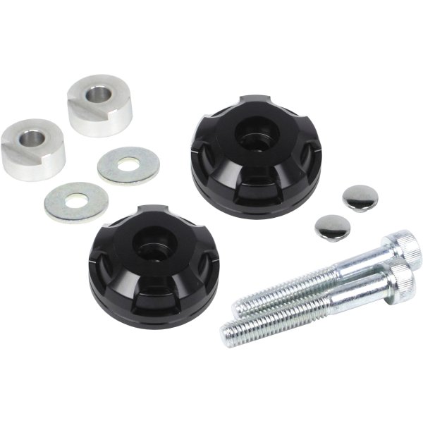 SP武川 2ピース バーエンド スーパーカブ50/110 黒/黒 06-01-0413 JP店