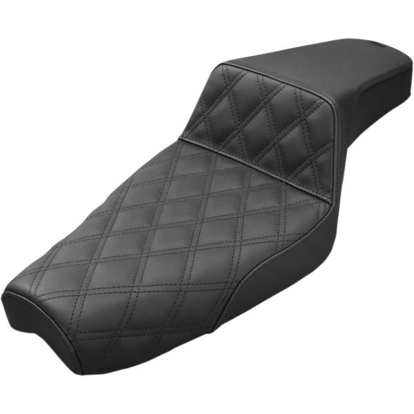 【USA在庫あり】 サドルメン Saddlemen シート Step-up 77年-03年 XL フロント LS 黒 0804-0713 JP店