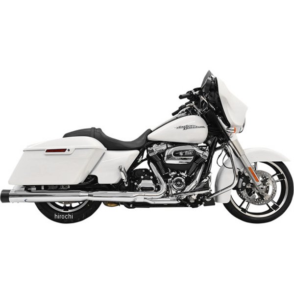 【USA在庫あり】 バッサニ Bassani 4インチ スリップオンマフラー DNT 17年以降 クローム/黒 1801-1082 JP店|株式会社ヒロチー商事 店