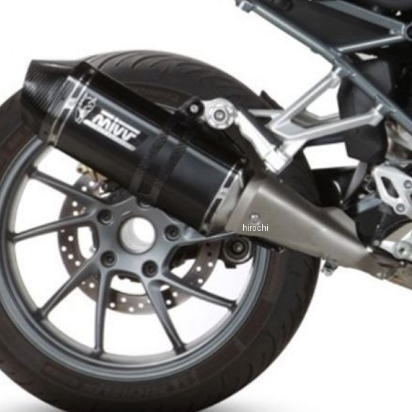 ミヴ Mivv スリップオンマフラー SPEED 15年-18年 BMW R1200R/RS ブラックステンレス B.026.LRB JP店