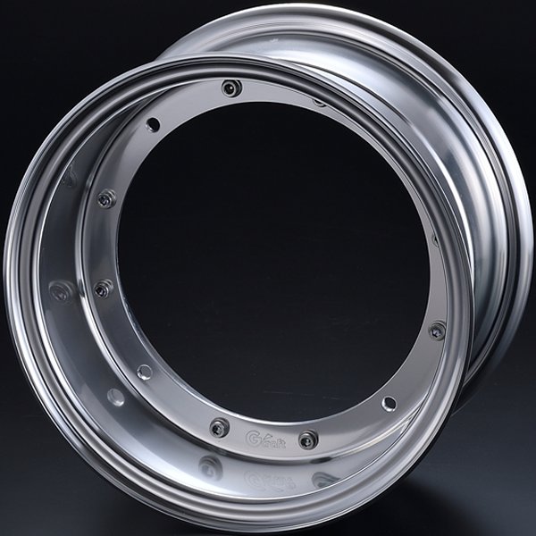 Gクラフト 10インチ 5.5J ホイール R&P/モトラ用 1輪分 シルバー 39372G JP店|株式会社ヒロチー商事 店