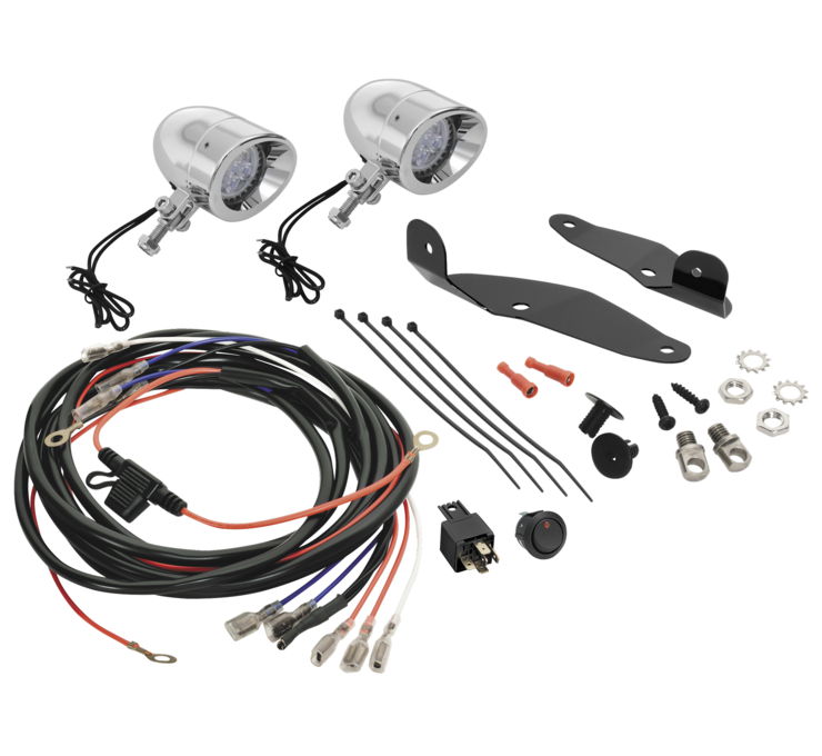 418558 ショークローム Show Chrome LEDライトキット 01年-10年 800 ゴールドウイング クローム 52-757L JP店