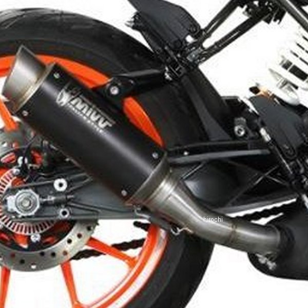 ミヴ Mivv スリップオンマフラー GP PRO 21年 KTM 125DUKE ブラックステンレス KT.025.LXBP JP店|株式会社ヒロチー商事 店