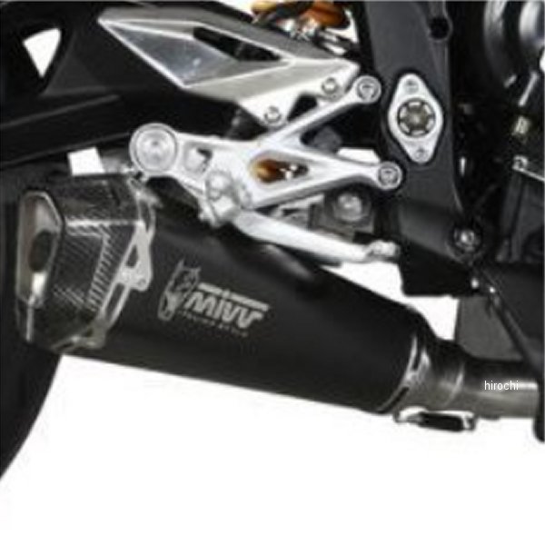ミヴ Mivv スリップオンマフラー DELTA 17年-21年 トライアンフ Street RS ブラックステンレス T.019.LDRB-RS JP店