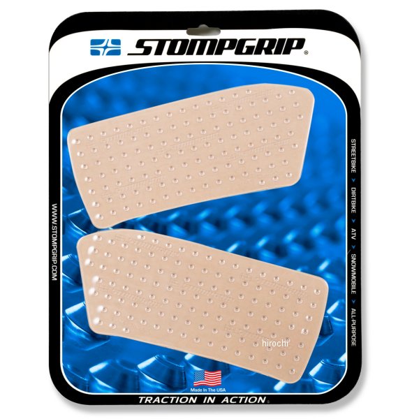 ストンプグリップ STOMPGRIP トラクションパッドタンクキット 11年-16年 K1600GT、K1600GTL クリア 55-10-0131C JP店｜株式会社ヒロチー商事 店