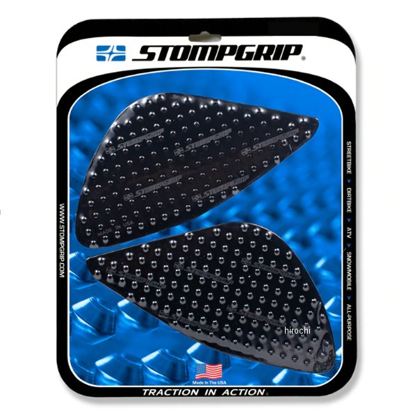 ストンプグリップ STOMPGRIP トラクションパッドタンクキット 21年-22年 MT-09、MT-09SP 黒 55-10-0183B JP店