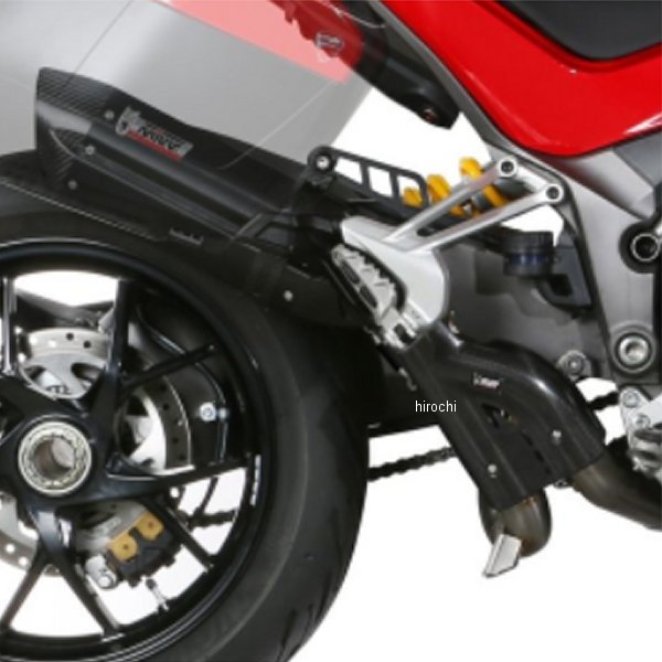 Mivv スリップオンマフラー SUONO 18年-20年 ドゥカティ ムルティストラーダ1260 ブラックステンレス D.033.S9-1260 JP店