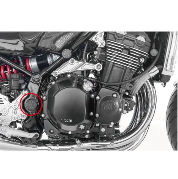 ピーエムシーPMCARCHIロゴプラグシリーズスイングアームピボットZ900RS、Z900RSCAFE黒189-1134JP店