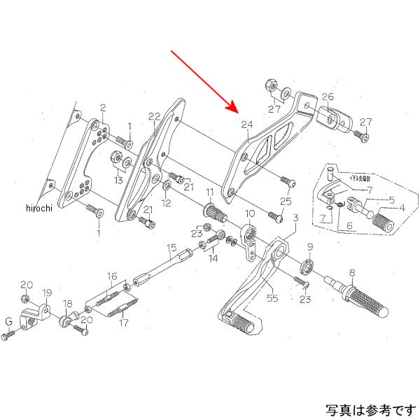 ビート BEET LH タンデムホルダー(SV) CB400HV 9131-H73-19 JP店