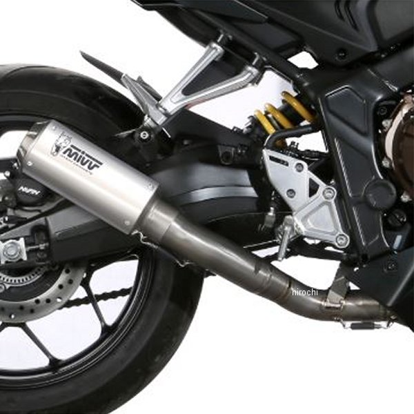 ミヴ Mivv フルエキゾースト スタンダードポジション バッフル付き 19年-21年 CBR650R ステンレス H.072.SM3X+50.DK.126.0 JP店