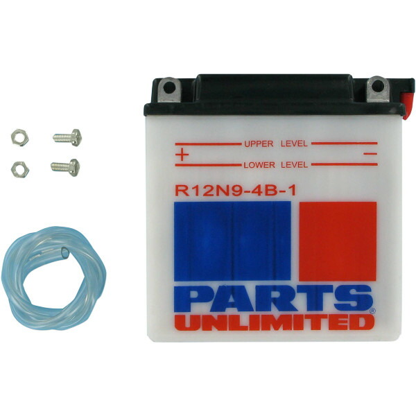 【USA在庫あり】 パーツアンリミテッド Parts Unlimited 液別 バッテリー 開放型 12V Y12N9-4B-1 R12N9-4B-1 JP店
