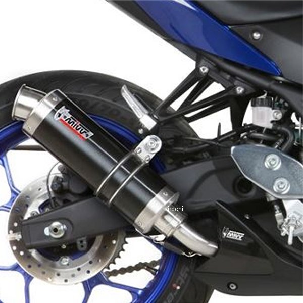 ミヴ Mivv スリップオンマフラー GP 15年-21年 YZF-R25 ブラックステンレス Y.048.LXB-YZFR25 JP店 45,396円