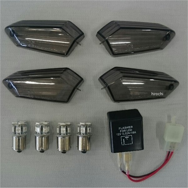 オダックス Odax LEDスモークウインカーレンズセット ZRX1200 DAEG OXS-ZR0001-S JP店|株式会社ヒロチー商事 店