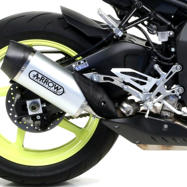 アロー ARROW スリップオンマフラー INDY RACE 16年-20年 MT-10、FZ-10 アルミ/カーボンエンド 71852AK+71656MI JP店｜株式会社ヒロチー商事 店