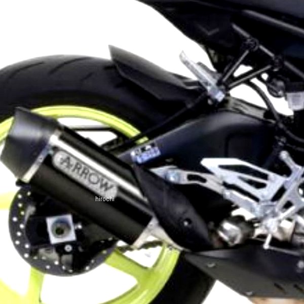 アロー ARROW スリップオンマフラー INDY RACE 16年-20年 MT-10、FZ-10 アルミダーク/カーボンエンド 71852AKN+71656MI JP店