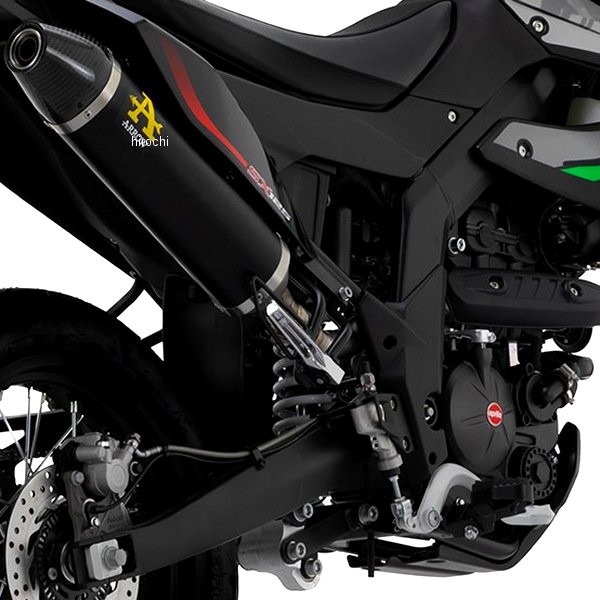 アプリリア　SX125　Arrow スリップオンマフラー カーボンエンド 52510akn.jpg