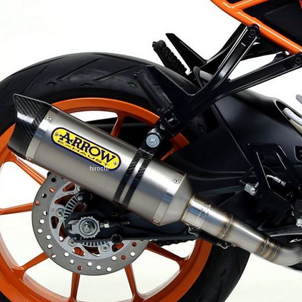 アロー ARROW スリップオンマフラー THUNDER 15年-16年 Z300 チタン/カーボンエンド 71813PK+71619MI JP店