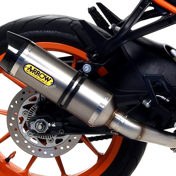 アロー ARROW スリップオンマフラー THUNDER 17年-20年 KTM RC125 アルミ/カーボンエンド 71860AK+71667MI JP店 46,256円